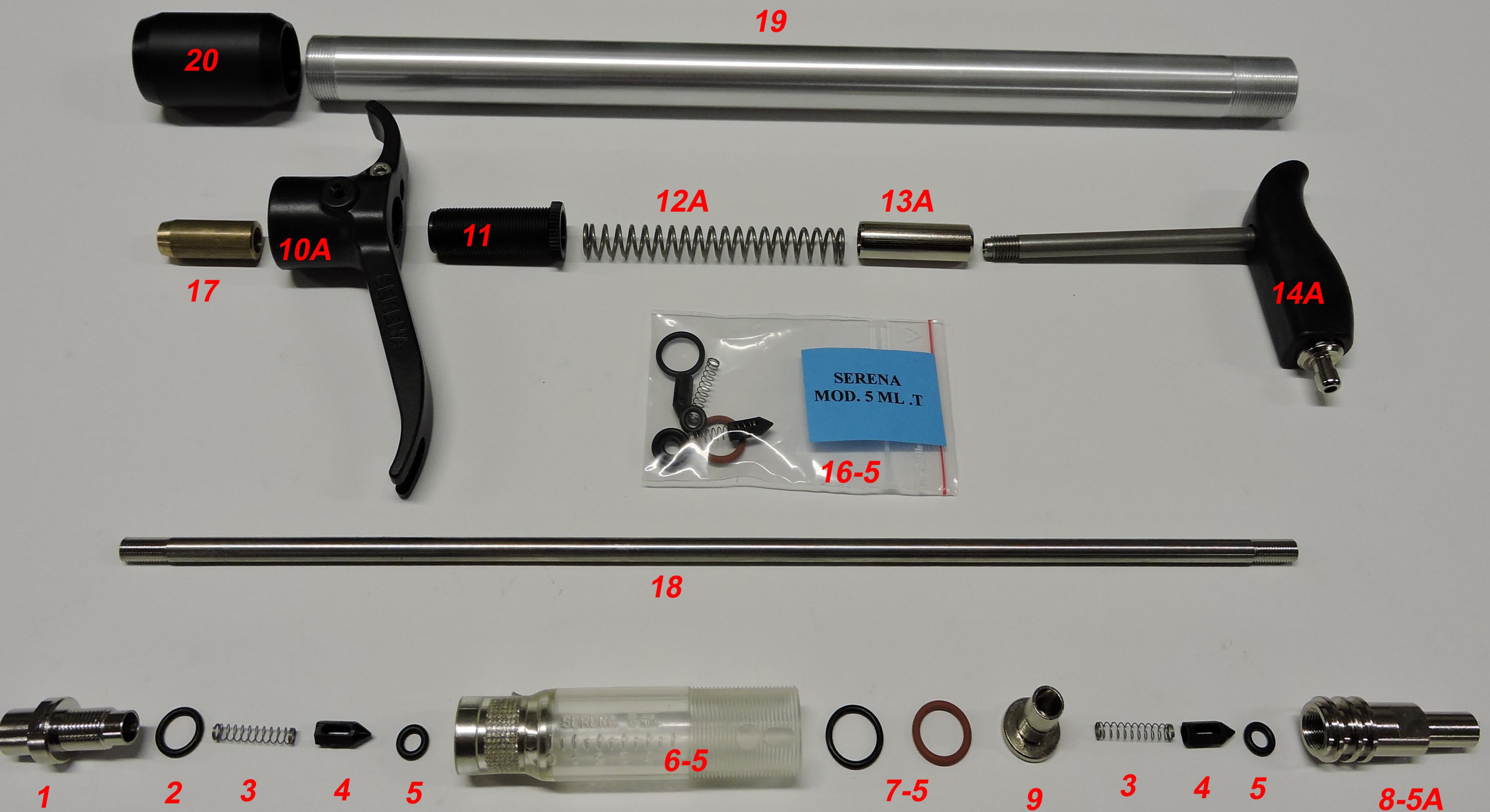 METAL THREADED PIPE TO FIX SERENA DOSE